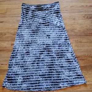 One World striped maxi skirt